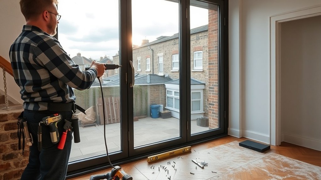 Aluminium Door Installation Aldgate