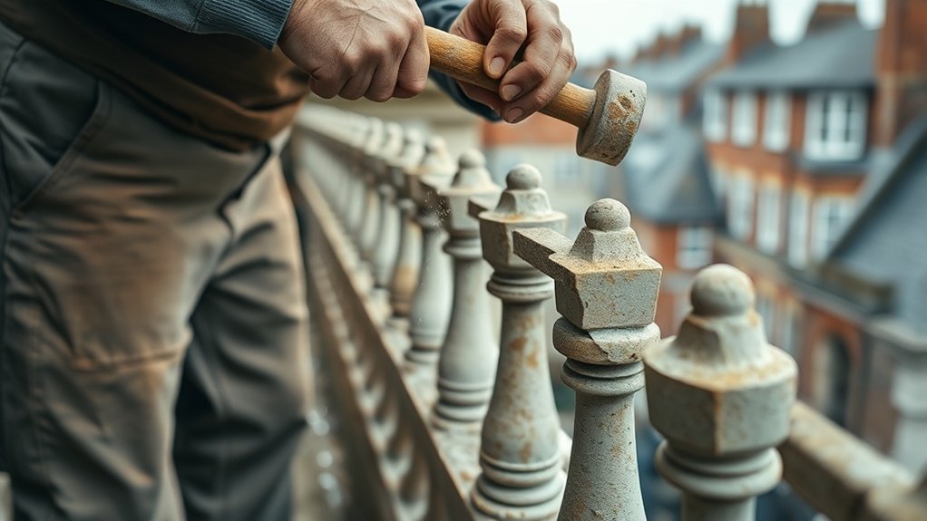 Balustrade Repair Aldgate