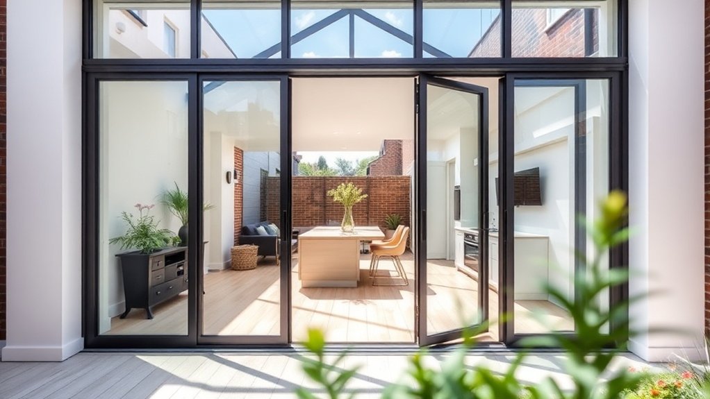Bifold Door Glazing Aldgate
