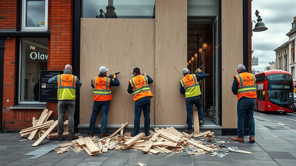 Boarding Up Security Aldgate