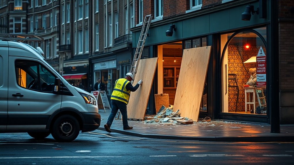 Boarding Up Service Aldgate