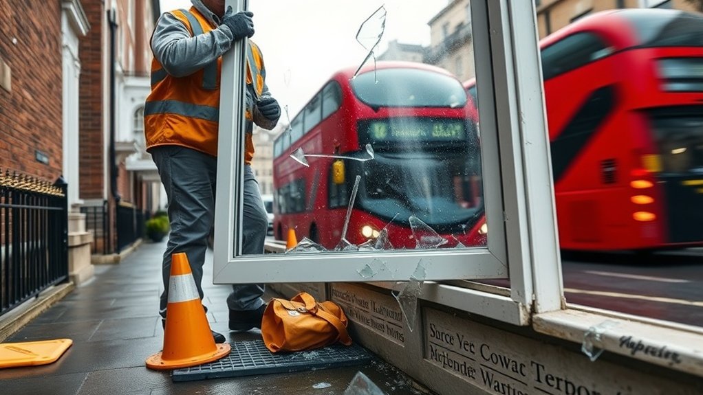 Broken Glass Replacement Aldgate