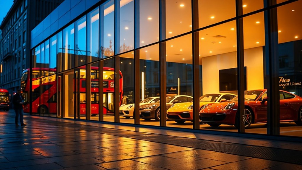 Car Showroom Glazing Aldgate