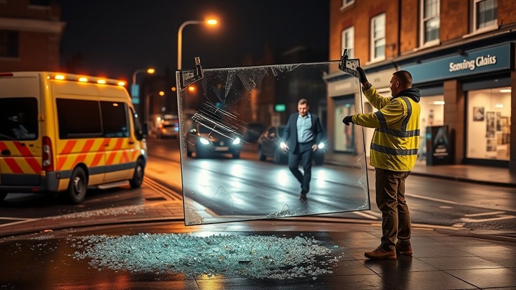 Emergency Glazing Jewry Street
