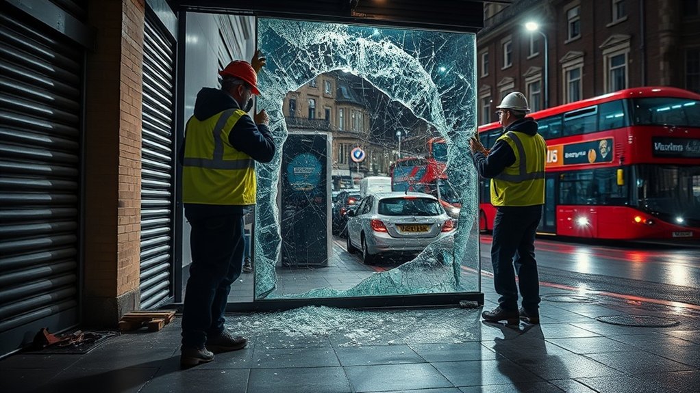 Emergency Shop Front Repair Aldgate