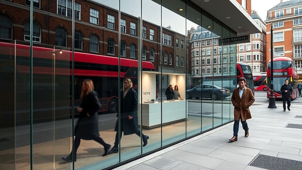 Frameless Glass Shop Fronts Aldgate