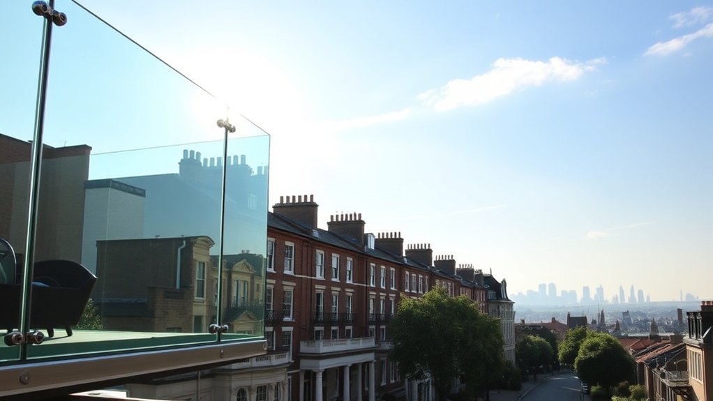 Glass Balustrades & Balconies Aldgate