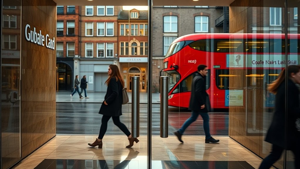 Glass Doors Tower Hill