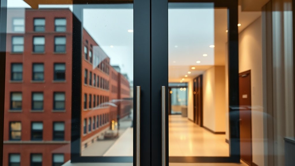 Glass Doors Fenchurch Street