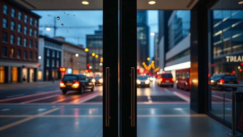 Glass Doors Jewry Street