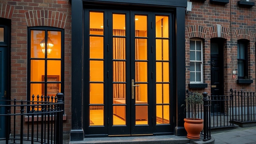 Glass Panel Doors Aldgate