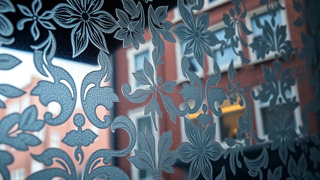 Patterned Decorative Glass Aldgate