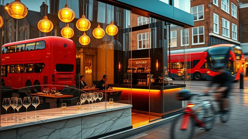 Restaurant Glazing Aldgate