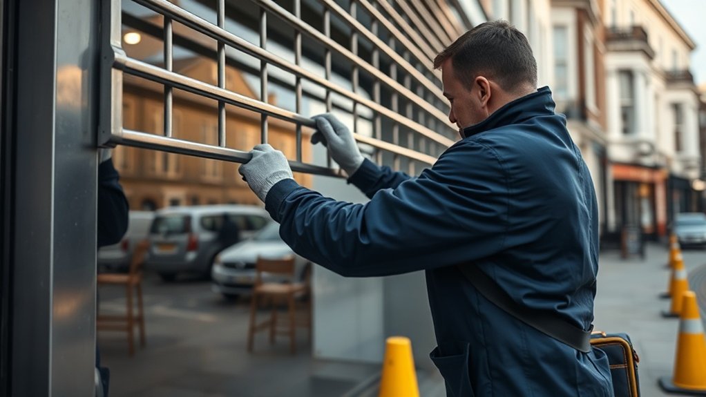 Security Grille Installation Aldgate