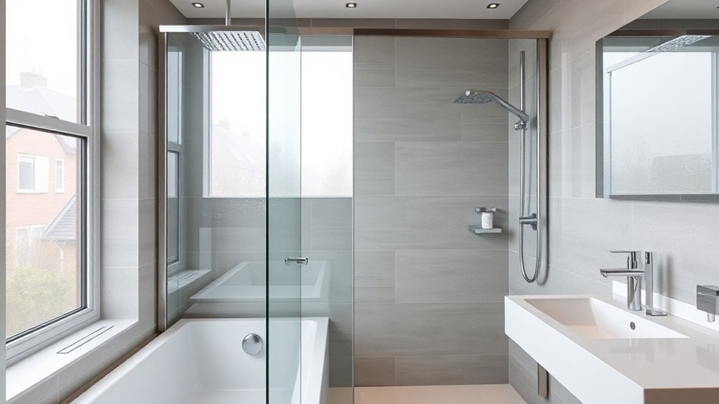 Semi-Frameless Shower Screens Aldgate