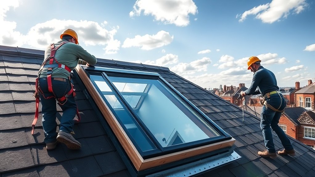 Skylight Installation Tower Hill