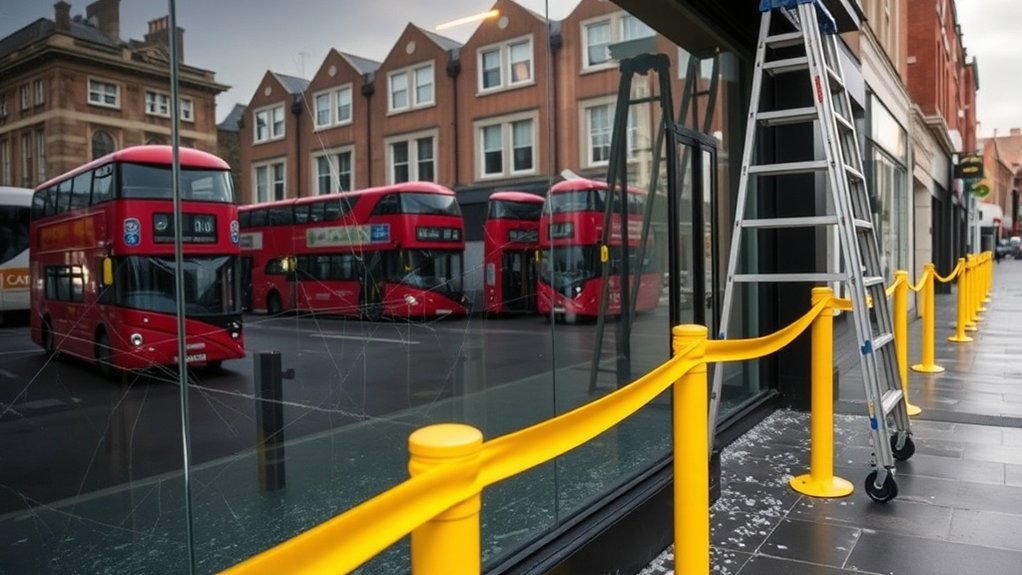 Vandalism Glass Repair Aldgate