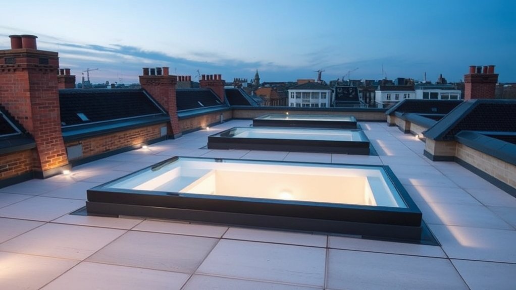 Walk-On Roof Lights Aldgate