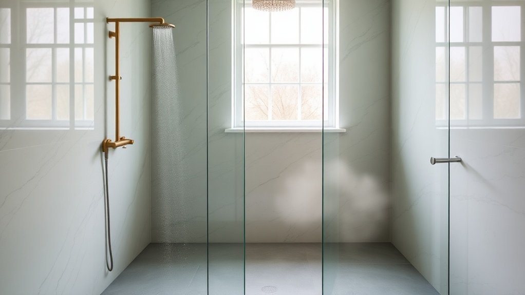 Wet Room Glass Panels Aldgate